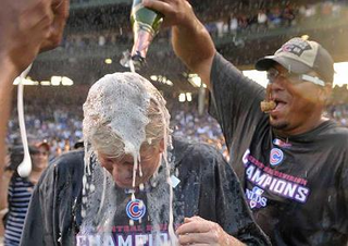 Illustration for article titled Deadspin Classic: A Children's Treasury Of Men Getting Blasted In The Face With Champagne